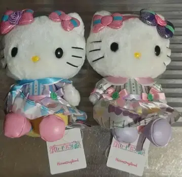 산리오 하모니랜드 퍼레이드 패러렐 봉제 인형 키티 미미