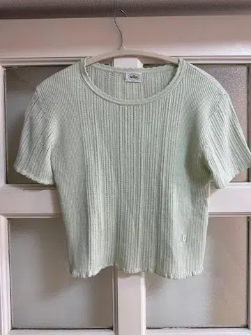 the BarnnetMint Pearl Scallop Knit 민트 라메