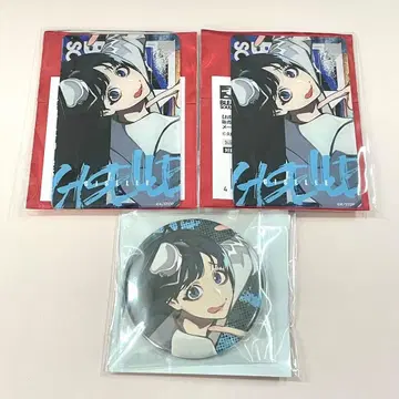 BLEACH x LAM 아크릴 카드 캔뱃지 지젤 주얼 세트