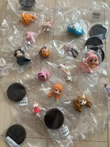원피스 Qposket petit 묶음 판매 피규어 핸콕