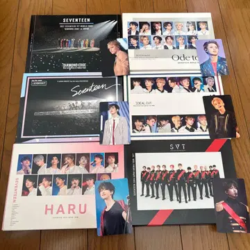 seventeen dvd 블루레이 세트 트레이딩 카드 포함
