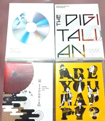 ARASHI Blu-ray 4점 세트