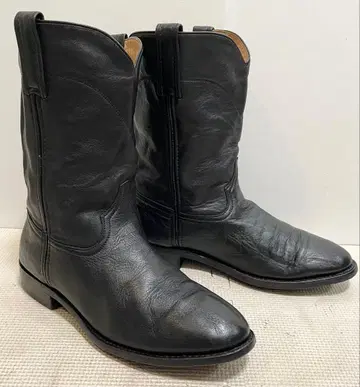CABORCA 페코스 부츠 웨스턴 부츠 가죽 블랙 PECOS