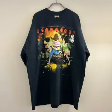[센과 치히로의 행방불명] T셔츠 XLUSA제 애니메이션 00s