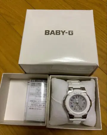 미사용 BABY-G 카시오 전파 솔라 전파시계 손목시계