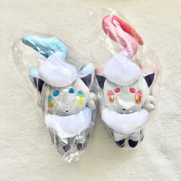 포켓몬 비취 조로아 색이 다른 비취 조로아 봉제 인형