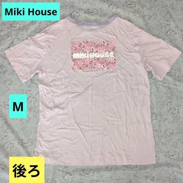 미키하우스 T셔츠 반다나 패턴 접촉 냉감 M