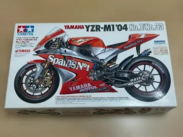 타미야 1/12 NO.100 야마하 YZR-M1'04 No.7/No.33