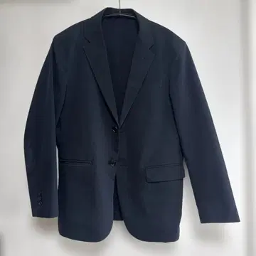 UNIQLO 네이비 테일러드 자켓 & 슬랙스 세트
