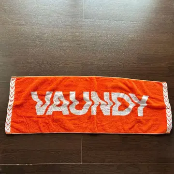 바운디 VAUNDY 라이브 타월 오렌지 x 화이트