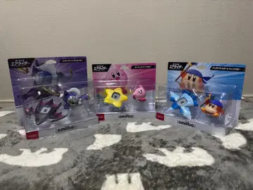 amiibo 커비의 에어 라이더 3종 묶음 판매 미개봉 새상품