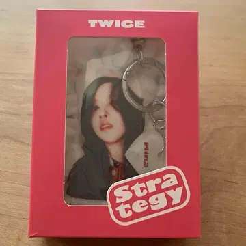 TWICE 미나 키링 STRATEGY 팝업 한국 미사용 새상품