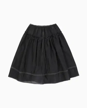 nugu FRILL LAYERED SKIRT oheshio