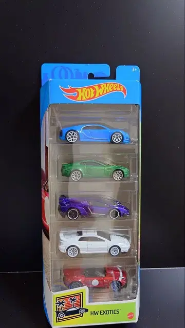 핫휠 5팩 Exotics 멀티팩