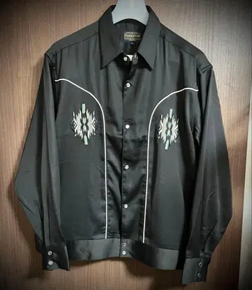 Pendleton 블랙 웨스턴 자켓 L