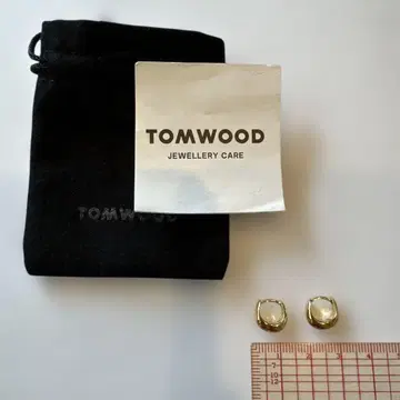 TOMWOOD 골드 후프 귀걸이