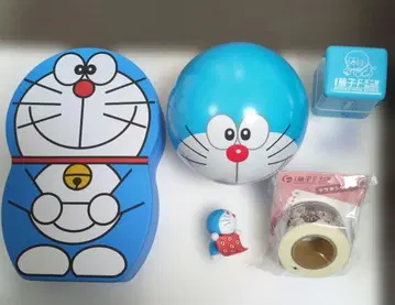 도라에몽 샵 봉투 빈 캔 스탬프 마스킹 테이프 등