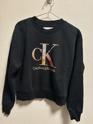 CALVIN KLEIN JEANS 블랙 트레이닝복 XS