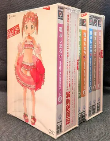 애니메이션 DVD 딸기 마시마로 초회 전 6권 세트