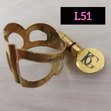 [ 새상품급 ] BG 소프라노 색소폰 리가처 L51 골드 플레이트 마감