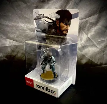 [ 미개봉 ] amiibo 스네이크 슈퍼 스매시브라더스 젤다의 전설