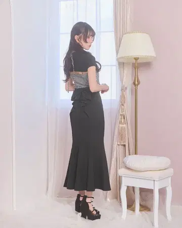 미셸 마카롱 성인 슬림 레그 스커트 xs