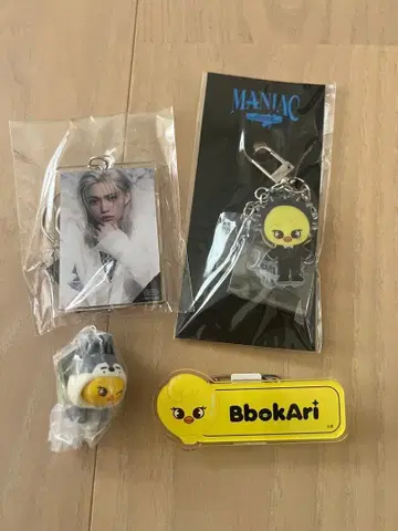 Stray Kids BbokAri Felix 키링, 배지