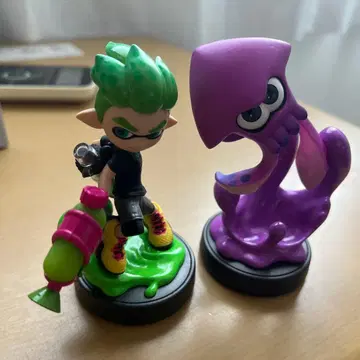 스플래툰2 amiibo 보이 오징어 세트