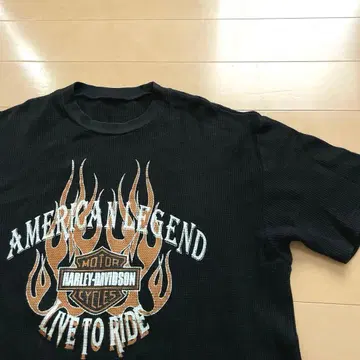 고품질! Harley Davidson 써멀 T셔츠 할리데이비슨