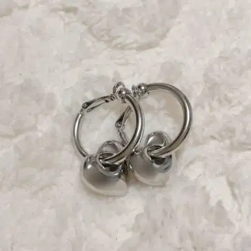 Bleufume 블루프메 2way 하트 후프 귀찌