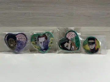 골든 카무이전 캔뱃지 4개 세트 츠키시마 하지메 코이토 오토노신