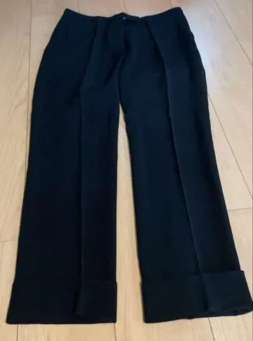 JeanPaulgaultier/고르셰/블랙 스트라이프 슬랙스/FEMME