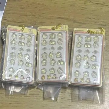 산리오 봉봉 드롭 씰 가챠가챠 폼폼푸딩 3개 세트