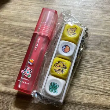 한국 한정판 올리브영 피카츄 포켓몬 키링 키보드