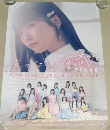 STU48 상처받는 것이 청춘이다 고지용 포스터
