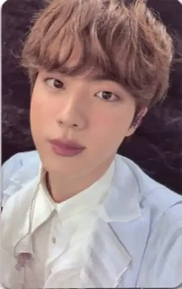 BTS MAP OF THE SOUL ON:E JIN 트레이딩 카드 블랙
