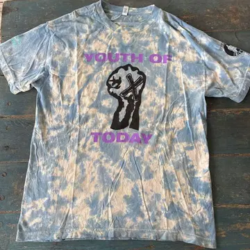 YOUTH OF TODAY 타이다이 T셔츠 L nyhc