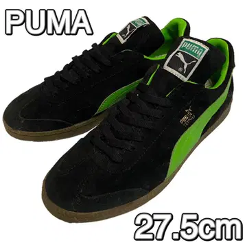 PUMA 95년산 TEMPO 블랙/그린 27.5cm 푸마 남성용