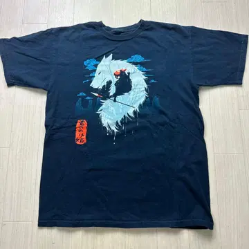 Tee Fury 모노노케 히메 T셔츠 M 네이비