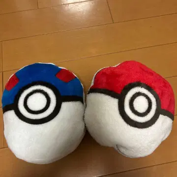 포켓몬 담요 미스터도넛 콜라보 몬스터볼 슈퍼볼 2개 세트