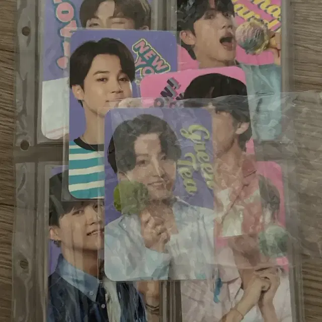 방탄소년단 배스킨라빈스 포카