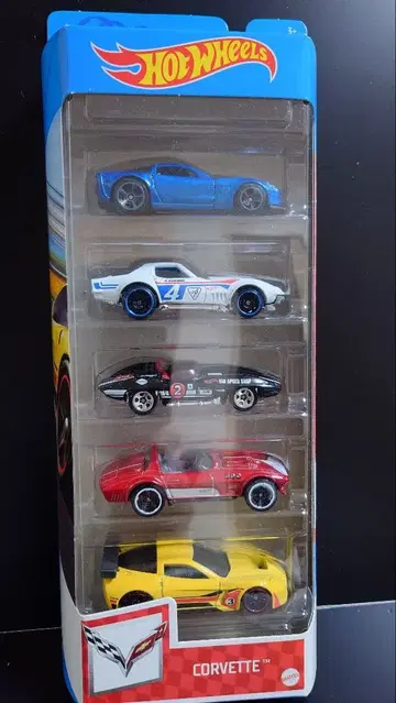 핫휠 5팩 Corvette 5대 세트 콜벳 멀티팩