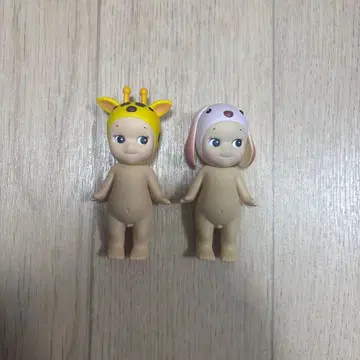 큐피 피규어 2체 세트