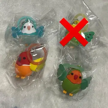 날갯짓 잉꼬 메지루시 참 3종 세트