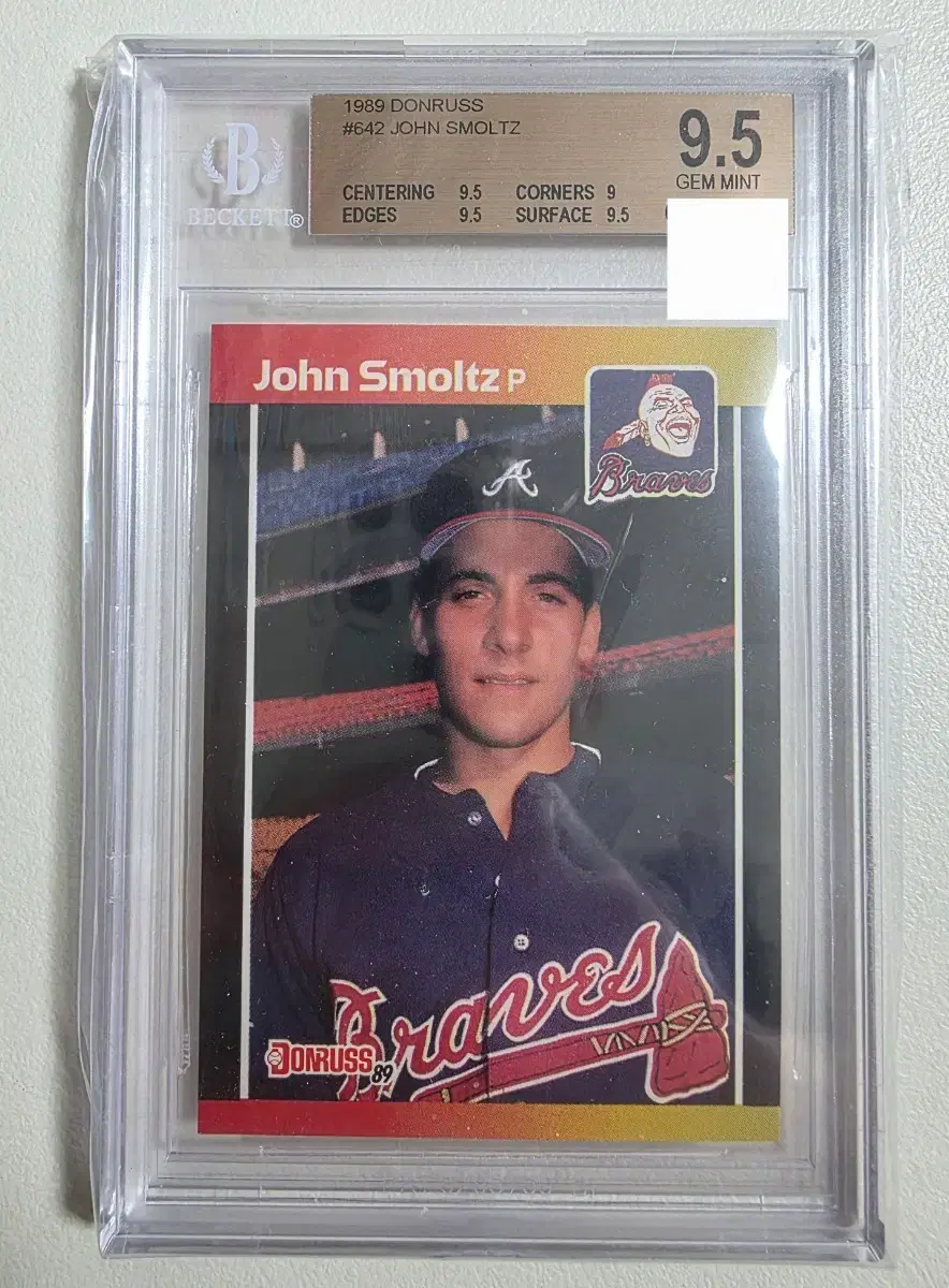 1989 mlb 돈러스 존스몰츠 bgs 9.5 카드 애틀랜타브레이브스