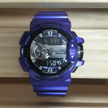 새상품급 CASIO G-SHOCK GBA-400-2AJF 메탈릭 퍼플