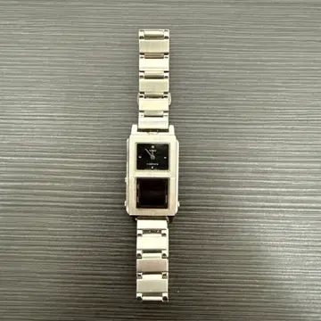 CASIO 디지털 시계 실버