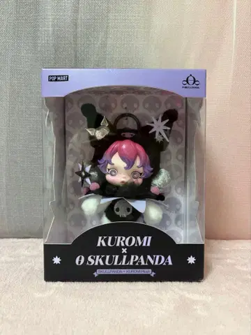 미사용 새상품 POPMART SKULLPANDA x KUROMI