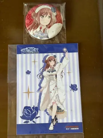 이마이 리사 Roselia 캔뱃지 브로마이드