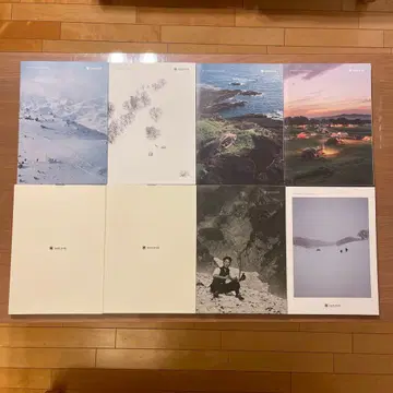 스노우피크 카탈로그 snow peak 2017-2024 8권 세트